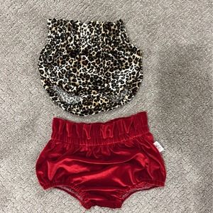 SBB & Hippie Stitch Velvet Bummie Lot 3 3T